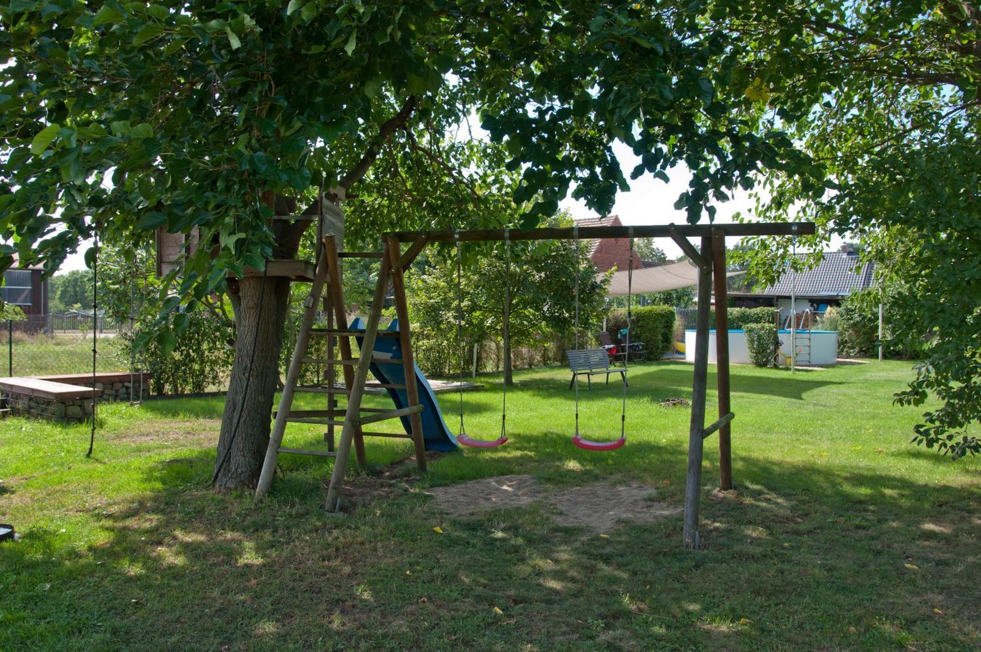 Ferienwohnung Alte Schule Vetschau Buitenkant foto